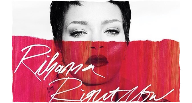 Rihanna released her latest single "Right Now" featuring David Guetta.